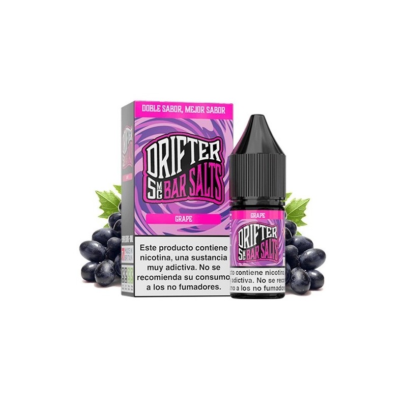Drifter Bar Salts 10ml - Grape 20mg | EliqVapoteur