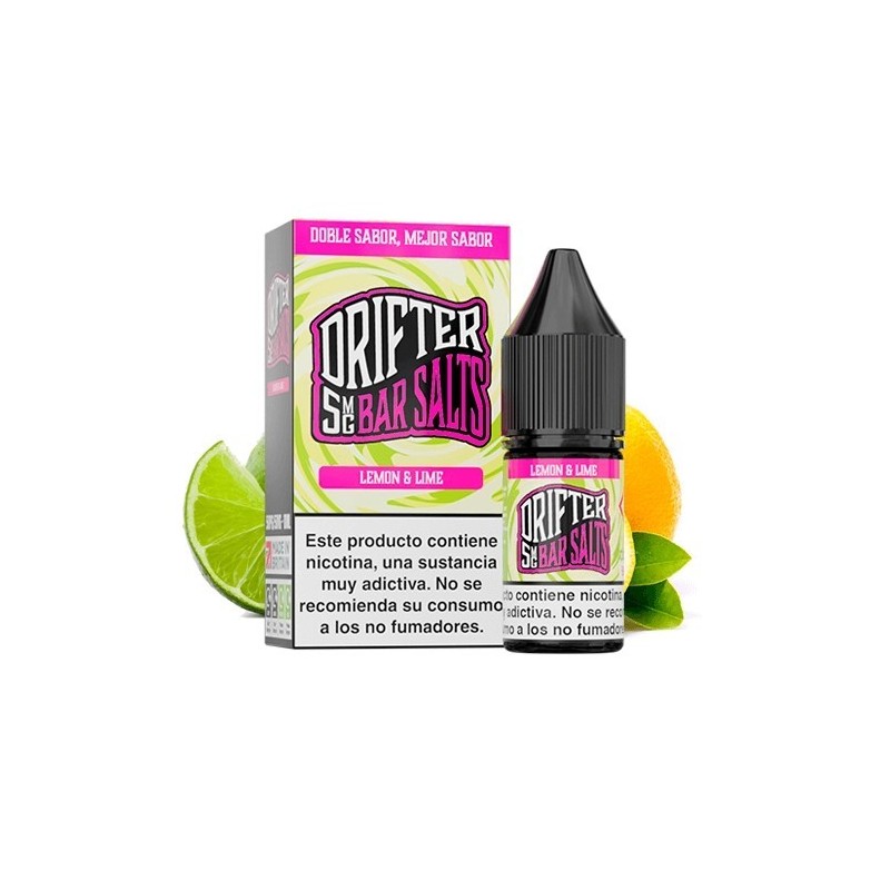 Liquid Drifter Bar Salts 10ml - Citron Vert 20mg | Eliq Vapoteur