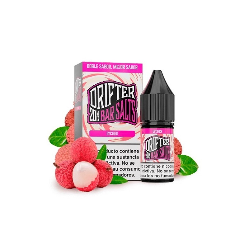 Liquid Drifter Bar Salts 10ml - Lychee 20mg | Eliq Vapoteur