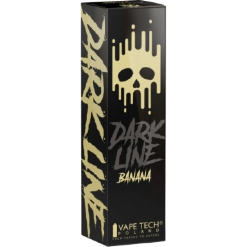 Longfill Dark Line 6/60ml - Banana (A25) | Eliq Vapoteur