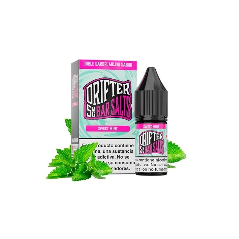 Liquid Drifter Bar Salts 10ml - Sweet Mint 20mg | Eliq Vapoteur