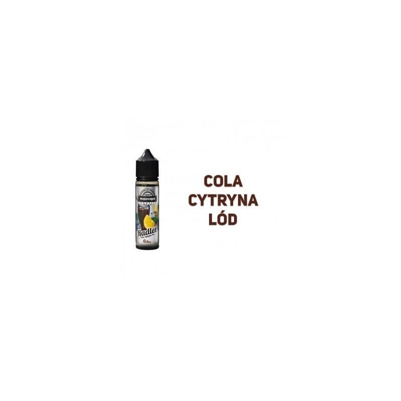 Longfill Radler koncentrat 10/60ml - Cola Cytryna Ice | Eliq Vapoteur