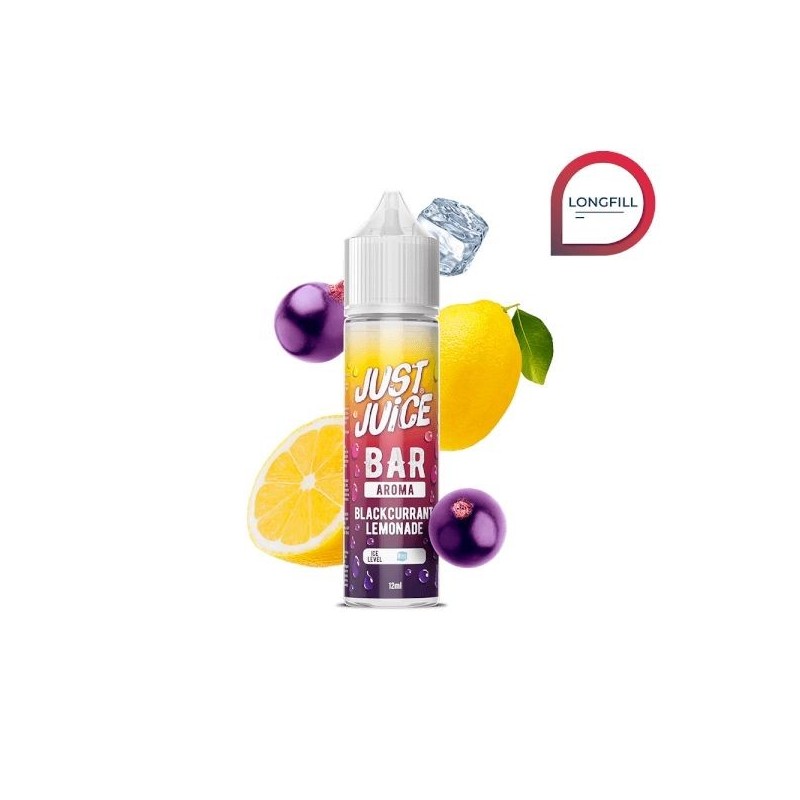 Longfill Just Juice Bar 12/60ml - Blackcurrant Lemonade | Eliq Vapoteur