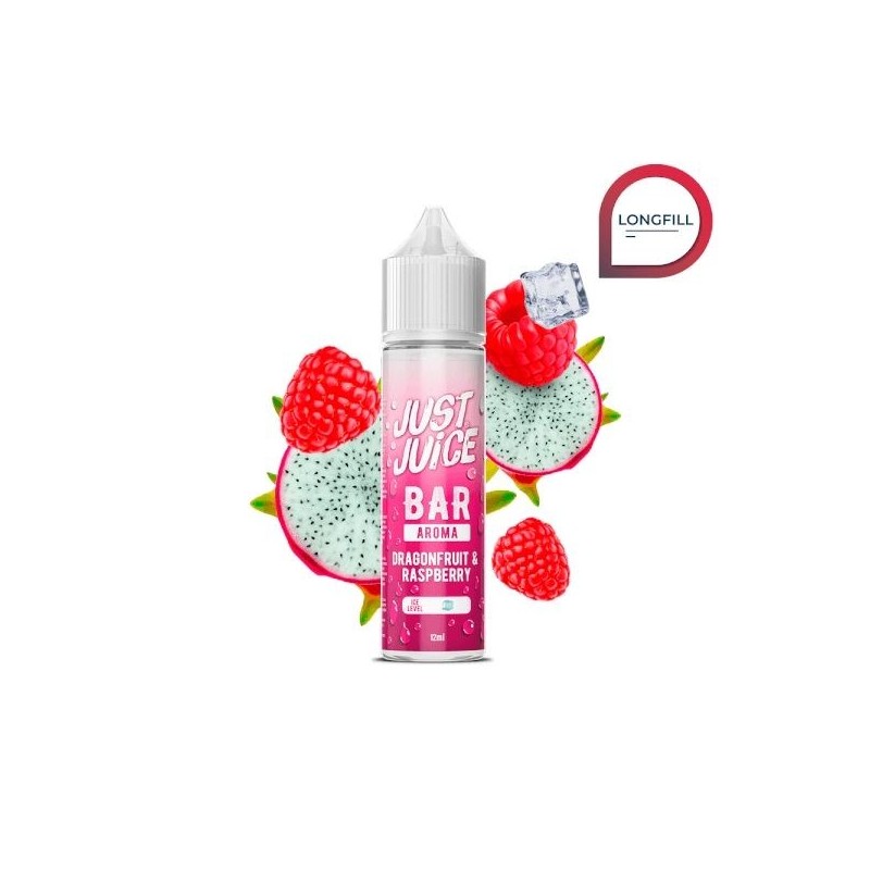 Longfill Just Juice Bar 12/60ml - Dragonfruit Raspberry | Eliq Vapoteur