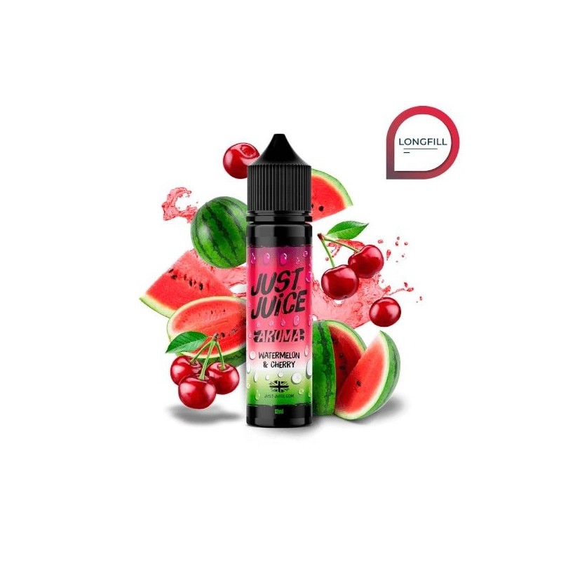 Longfill Just Juice Iconic 12/60ml - Watermelon Cherry | Eliq Vapoteur