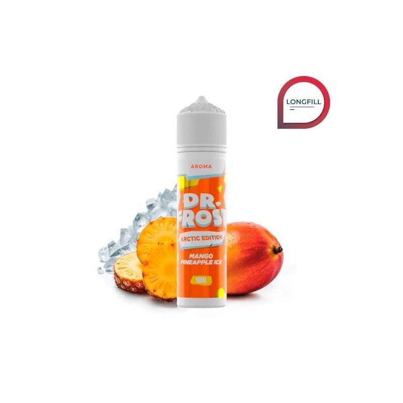 Longfill Dr Frost 16/60ml - Mango Pineapple Ice | Eliq Vapoteur