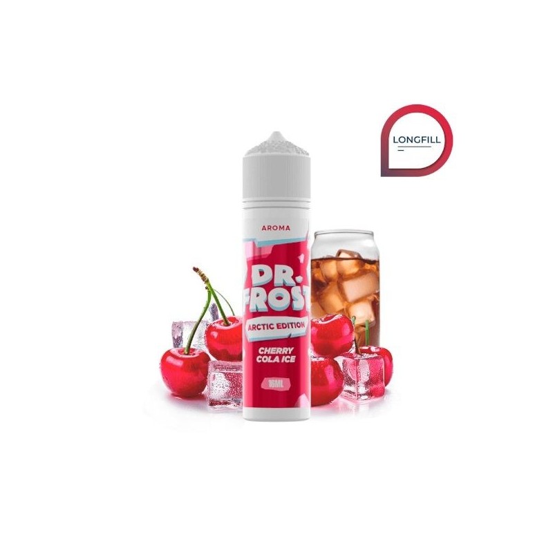 Longfill Dr Frost 16/60ml - Cherry Cola Ice | Eliq Vapoteur