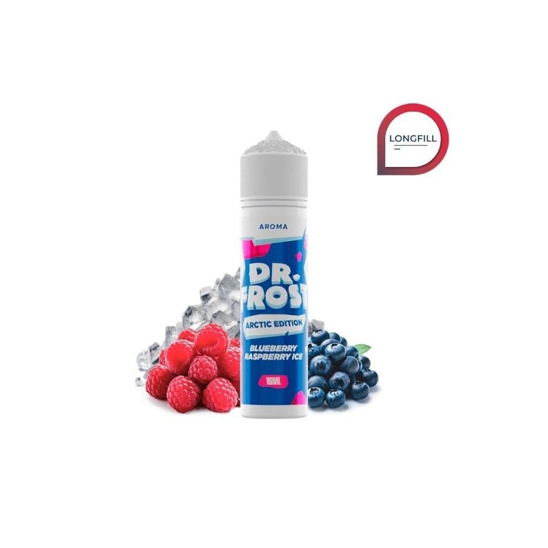 Longfill Dr Frost 16/60ml - Blueberry Raspberry Ice | Eliq Vapoteur