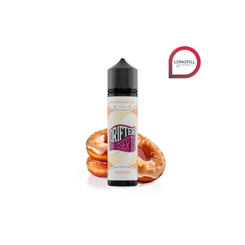 Longfill Drifter Desserts 16/60ml - Cream Donut | Eliq Vapoteur