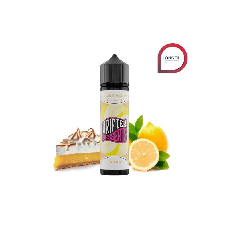 Longfill Drifter Desserts 16/60ml - Lemon Tart | Eliq Vapoteur
