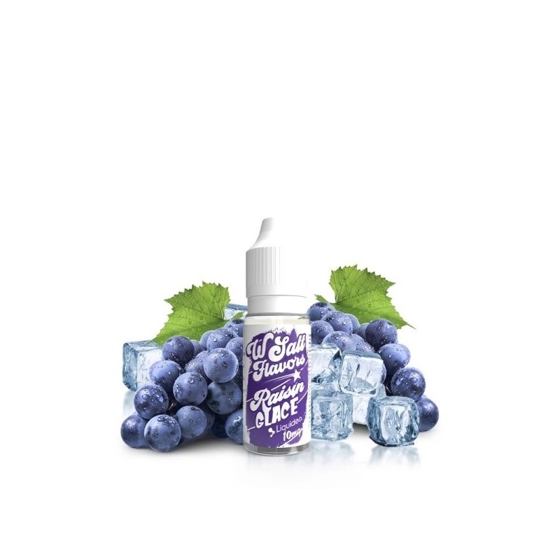 Liquid Wsalt Flavour 10ml - Glazed Raisin 10mg | Eliq Vapoteur