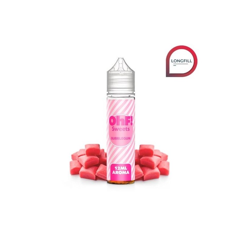 Longfill OhF! Sweets 12/60ml - Bubblegum | Eliq Vapoteur