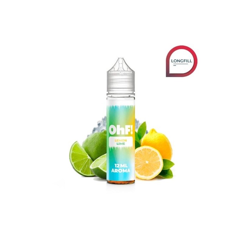 Longfill OhF! Ice 12/60ml - Lemon Lime | Eliq Vapoteur