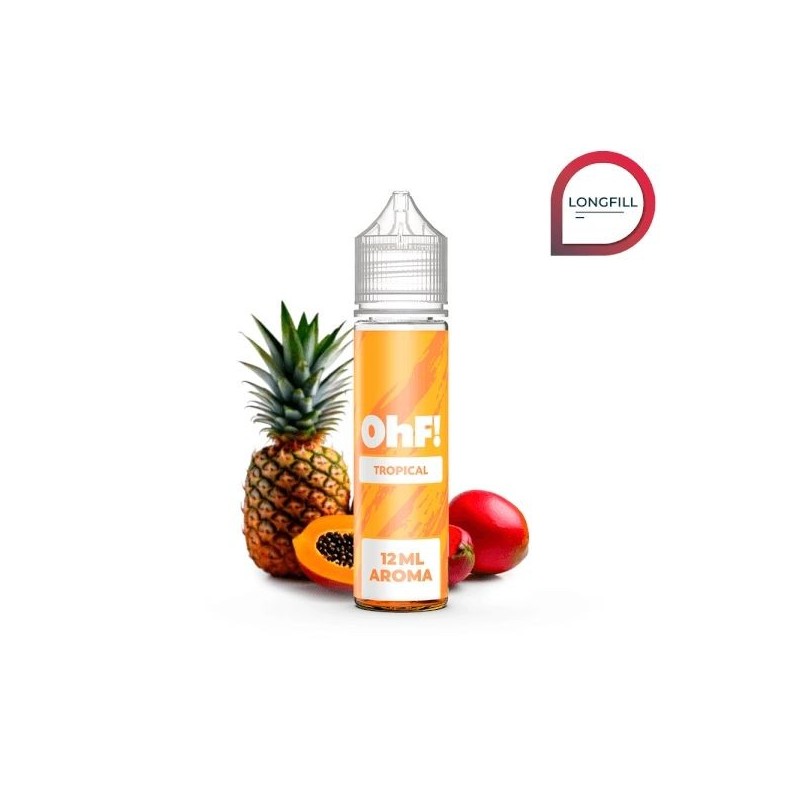 Longfill OhF! Fruits 12/60ml - Tropical | Eliq Vapoteur