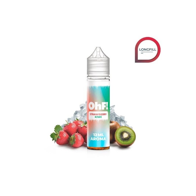 Longfill OhF! Ice 12/60ml - Strawberry Kiwi | Eliq Vapoteur