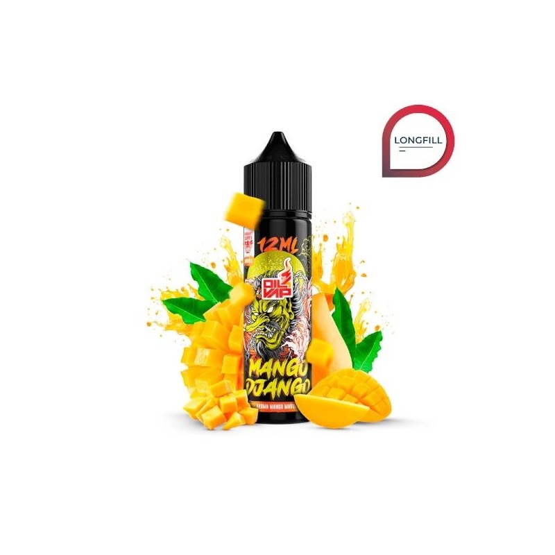 Longfill Oil4vap Kabuki 12/60ml - Mango Django | Eliq Vapoteur