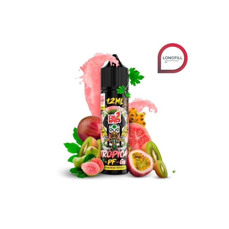 Longfill Oil4vap Kabuki 12/60ml - Tropical | Eliq Vapoteur