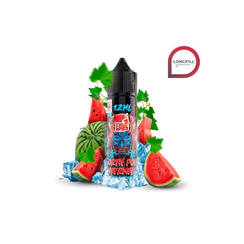Longfill Oil4vap Kabuki 12/60ml - North Pole Watermelon | Eliq Vapoteur