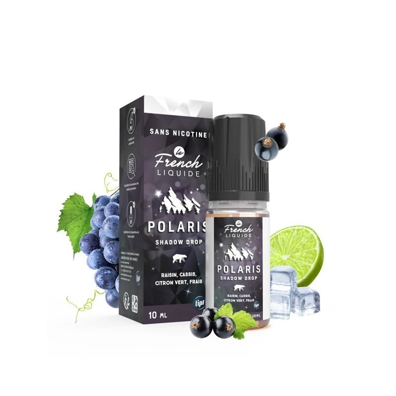 Liquid E-Vapor Salt 10ml - Shadow Drop 10mg | Eliq Vapoteur