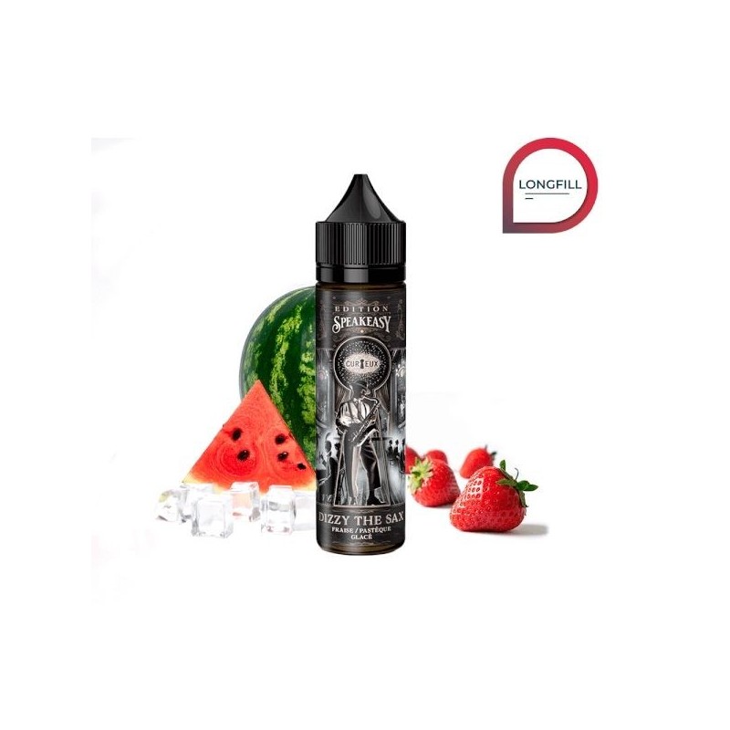 Longfill Curieux Speakeasy 15/60ml - Dizzy The Sax | Eliq Vapoteur