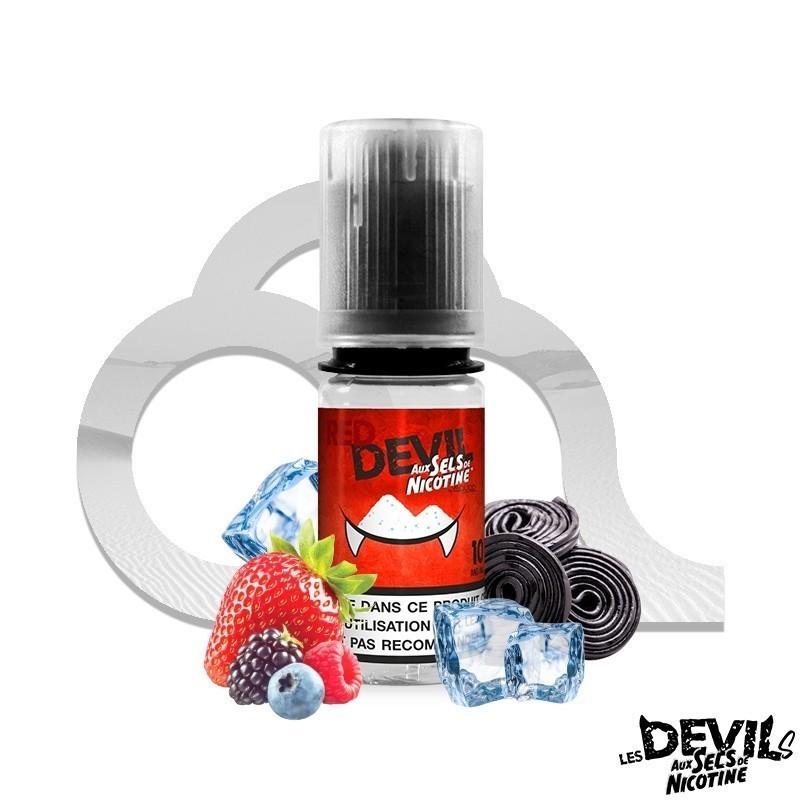 Liquid Devil Salt 10ml - Red Devil 19mg | Eliq Vapoteur