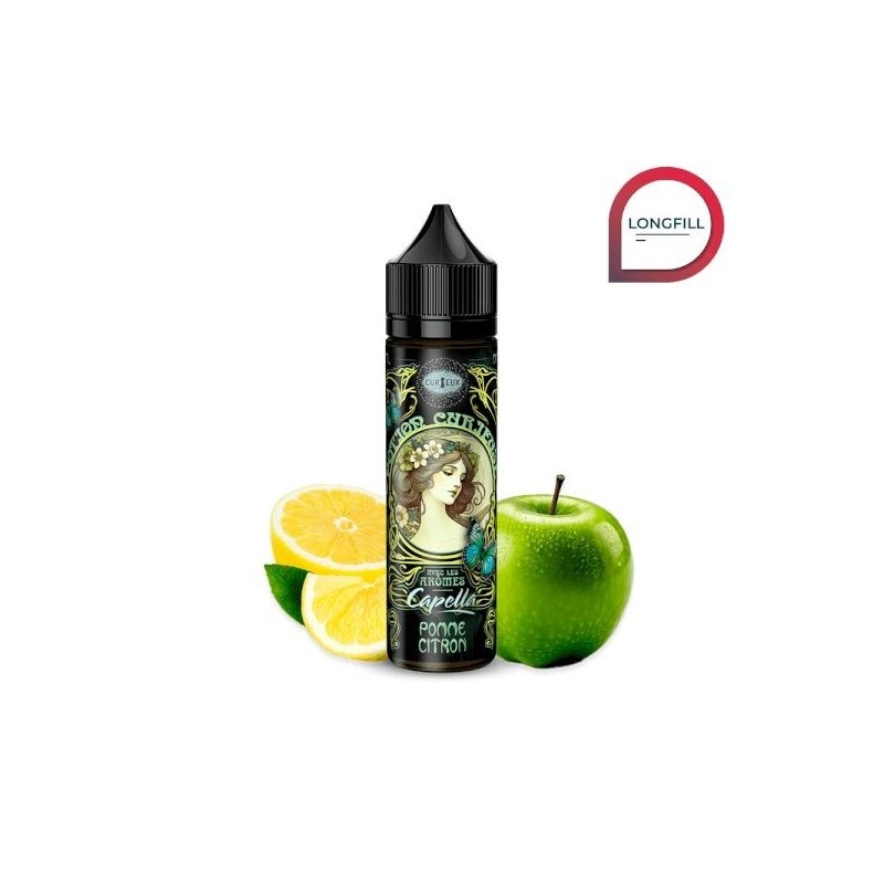 Longfill Curieux Potions 15/60ml - Apple Lemon | Eliq Vapoteur