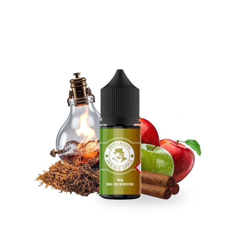 Don Cristo Salt E-liquid - Double Apple 20mg | EliqVapoteur