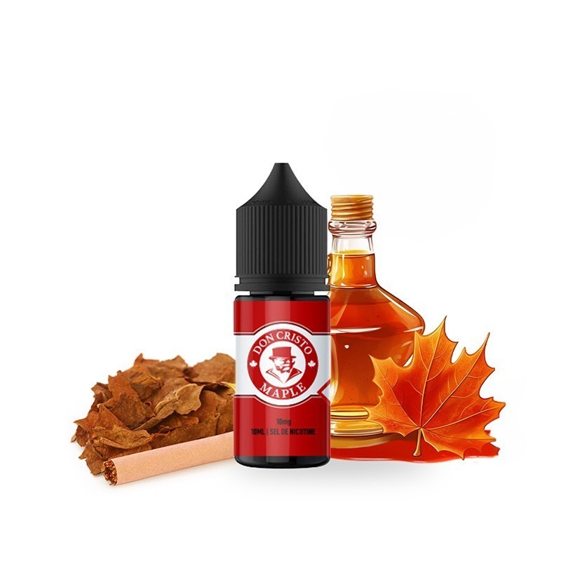 Liquid Don Cristo Salt 10ml - Maple 20mg | Eliq Vapoteur