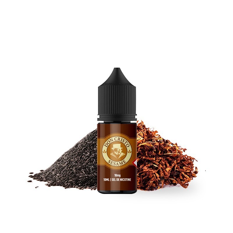 Liquid Don Cristo Salt 10ml - Sesane 20mg | Eliq Vapoteur