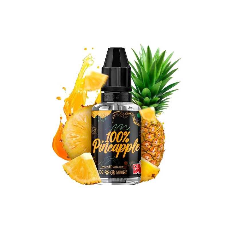 Longfill Oil4vap (Pack) 8/30ml - 100% Pineapple | Eliq Vapoteur