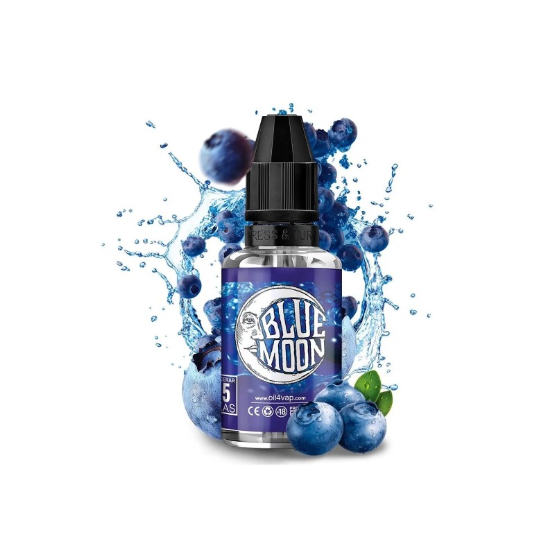 Longfill Oil4vap (Pack) 8/30ml - Blue Moon | Eliq Vapoteur