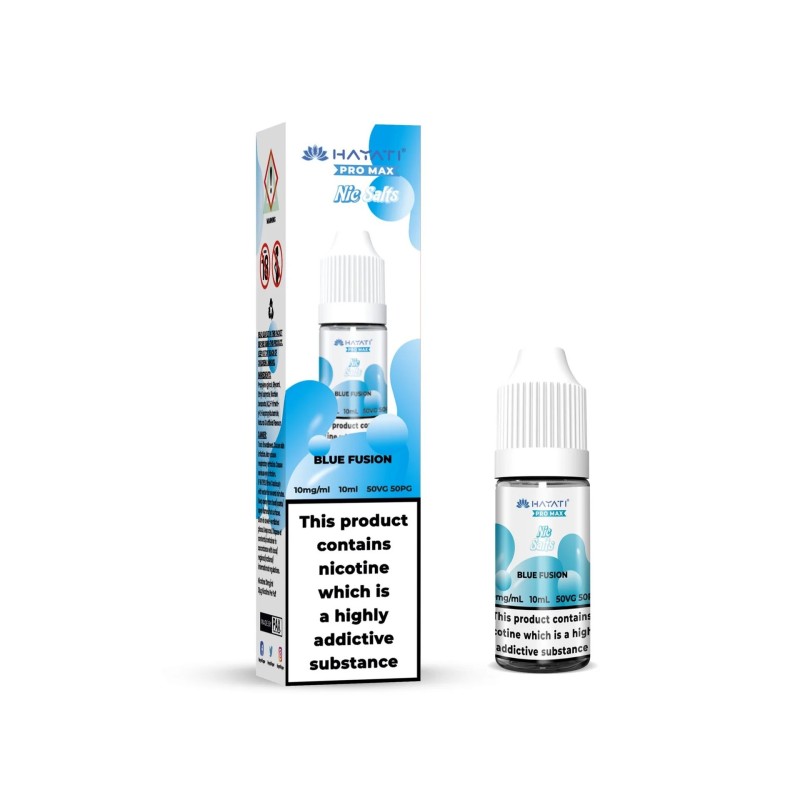 Liquid Hayati Pro Max Nic Salts 10ml - Blue Fusion 20mg | Eliq Vapoteur