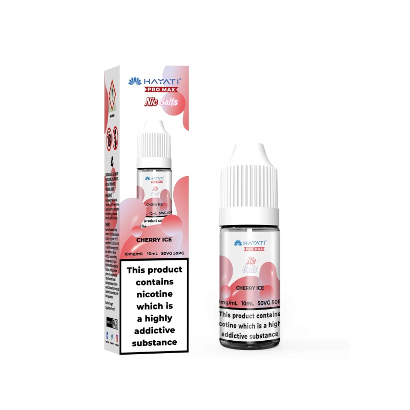 Hayati Pro Max Nic Salts E-liquid 10ml - Cherry Ice 20mg | EliqVapoteur
