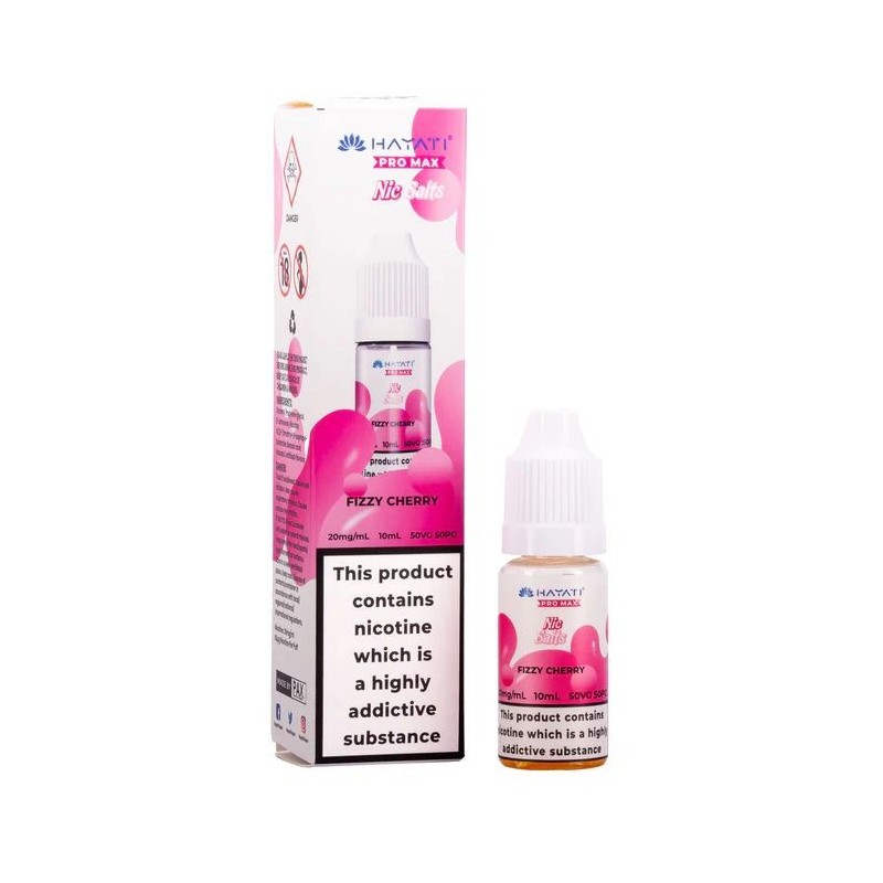 Liquid Hayati Pro Max Nic Salts 10ml - Cerise Pétillante 20mg | Eliq Vapoteur