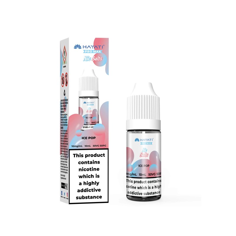 Liquid Hayati Pro Max Nic Salts 10ml - Ice Pop 20mg | Eliq Vapoteur