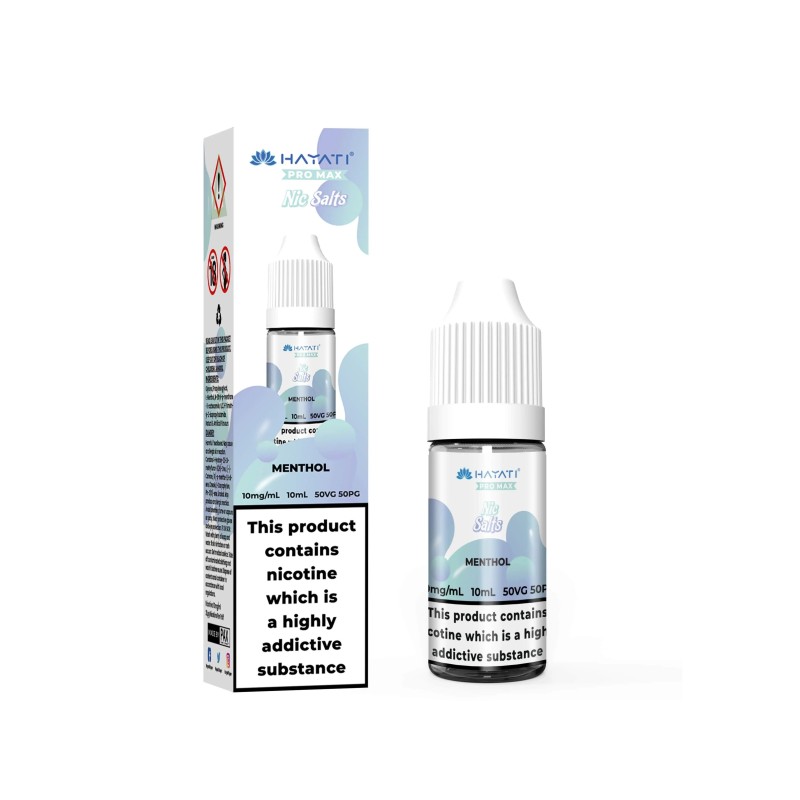 Hayati Pro Max Nic Salts E-liquid 10ml - Menthol 20mg | EliqVapoteur