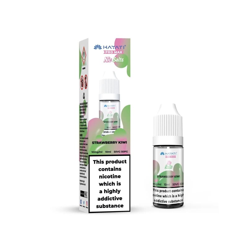 Liquid Hayati Pro Max Nic Salts 10ml - Fraise Kiwi 20mg | Eliq Vapoteur