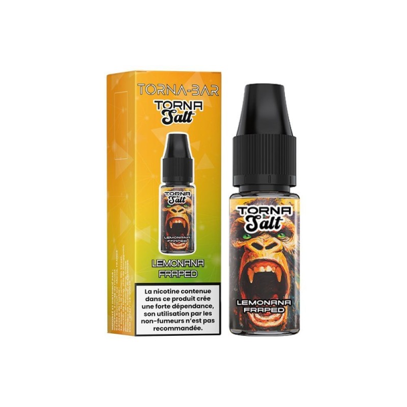 Liquid Torna-Bar Salt 10ml - Lemonana Fraped 20mg | Eliq Vapoteur