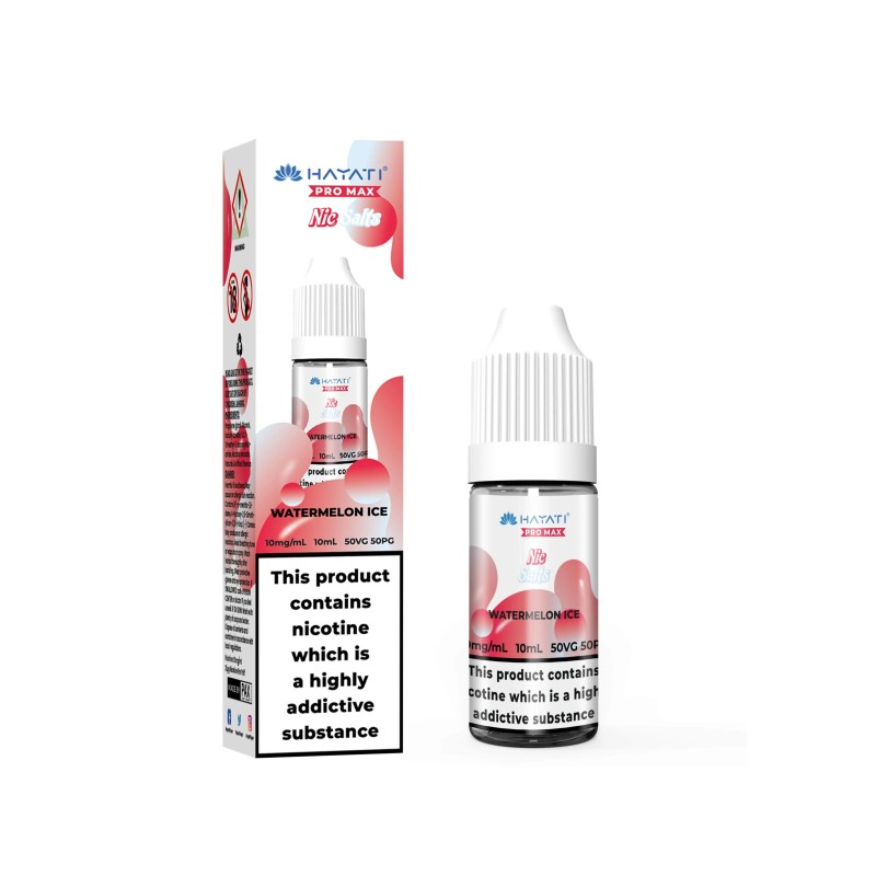 Liquid Hayati Pro Max Nic Salts 10ml - Glace de Pastèque 20mg | Eliq Vapoteur
