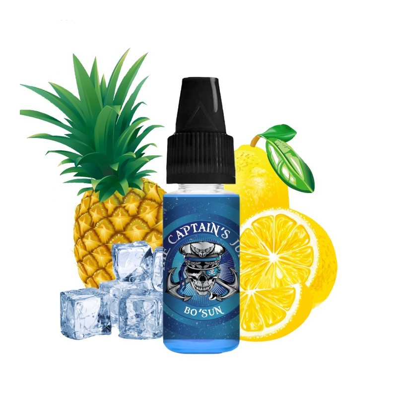 Liquid The Captain's Juice 10ml - Bo'Sun 20mg | Eliq Vapoteur