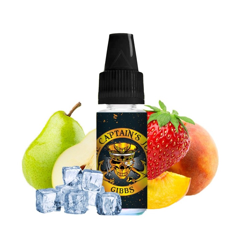 Liquid The Captain's Juice 10ml - Gibbs 20mg | Eliq Vapoteur