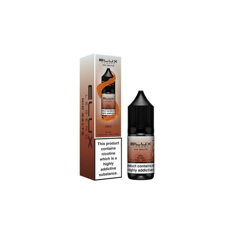 Elux Legend Nic Salts E-liquid 10ml - Cola 20mg | EliqVapoteur