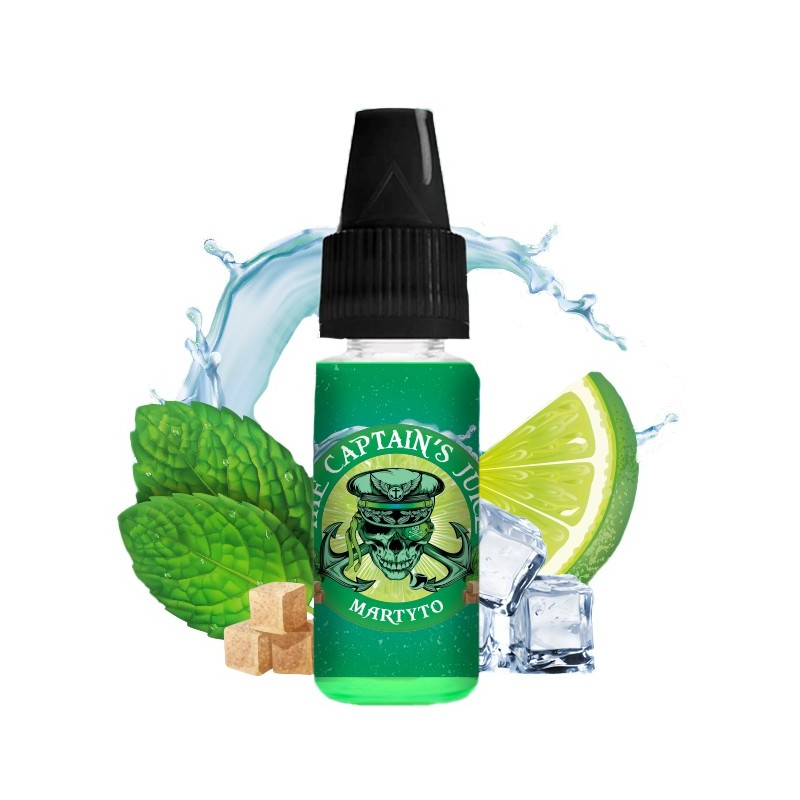 Liquid The Captain's Juice 10ml - Martyto 20mg | Eliq Vapoteur