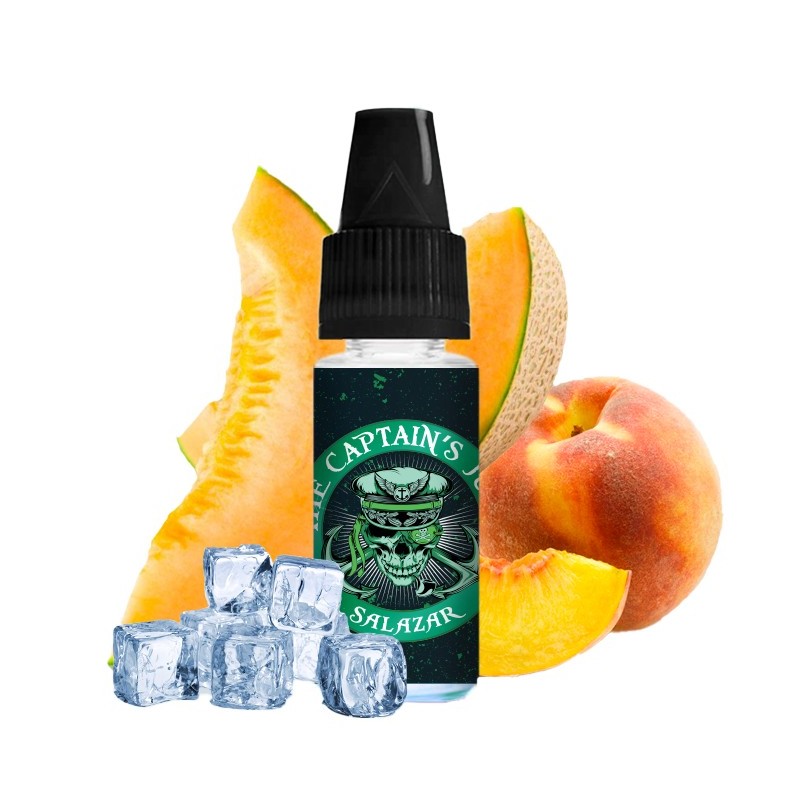 Liquid The Captain's Juice 10ml - Salazar 20mg | Eliq Vapoteur