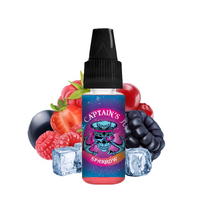 Liquid The Captain's Juice 10ml - Sparrow 20mg | Eliq Vapoteur