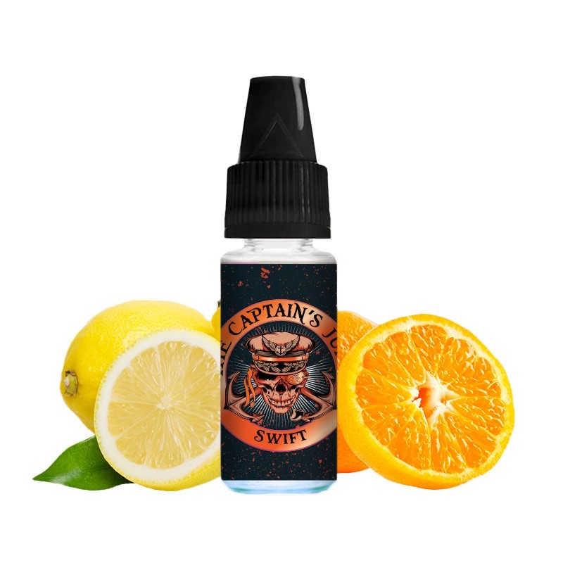 Liquid The Captain's Juice 10ml - Swift 20mg | Eliq Vapoteur