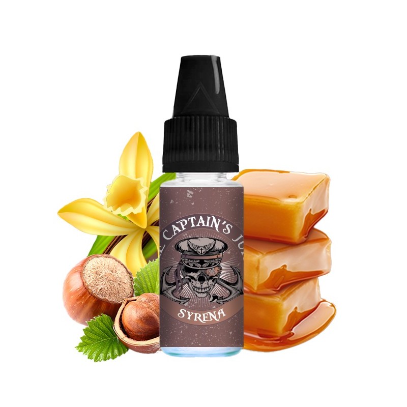 Liquid The Captain's Juice 10ml - Syrena 20mg | Eliq Vapoteur