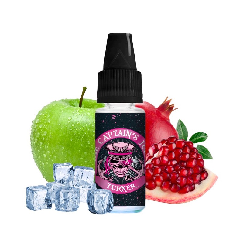 E-liquide The Captain's Juice 10ml - Turner 20mg | EliqVapoteur