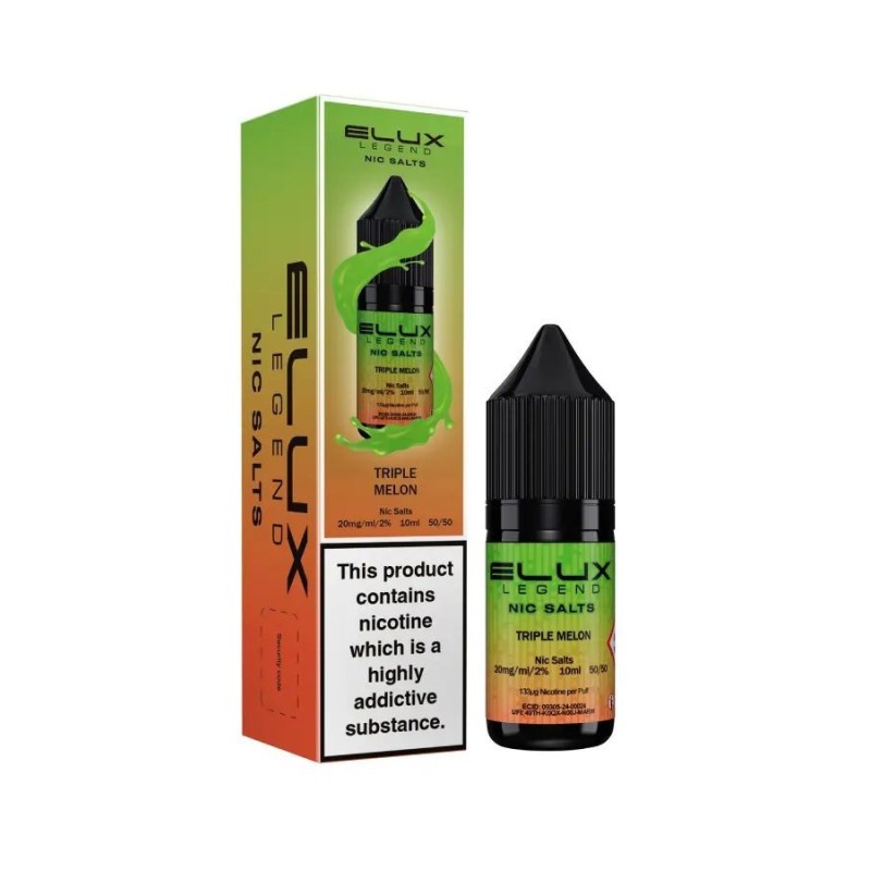 E-liquide Elux Legend Nic Salts 10ml - Triple Melon 20mg | EliqVapoteur