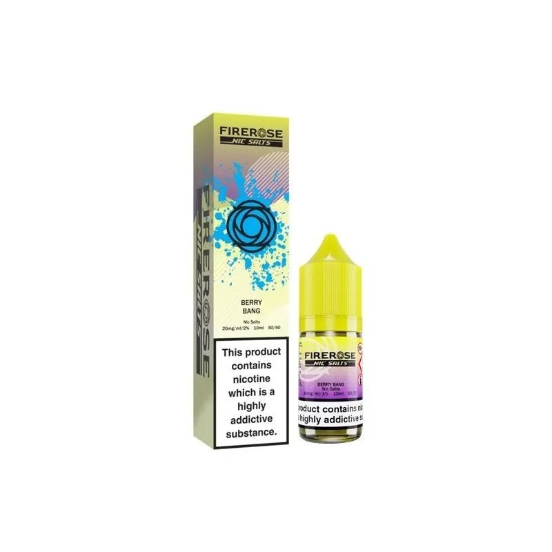 FireRose 5000 Nic Salts 10ml - Berry Bang 20mg | EliqVapoteur